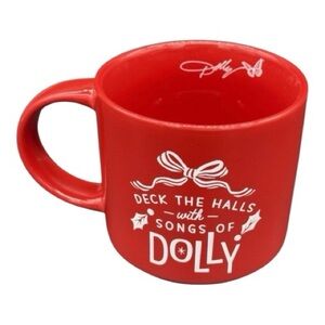 Dolly Parton Funny Ceramic Holiday Mug - NWT